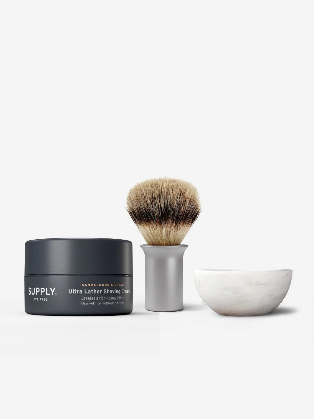 Perfect Shave Set (Shave Cream + Brush + Bowl) - Image 12